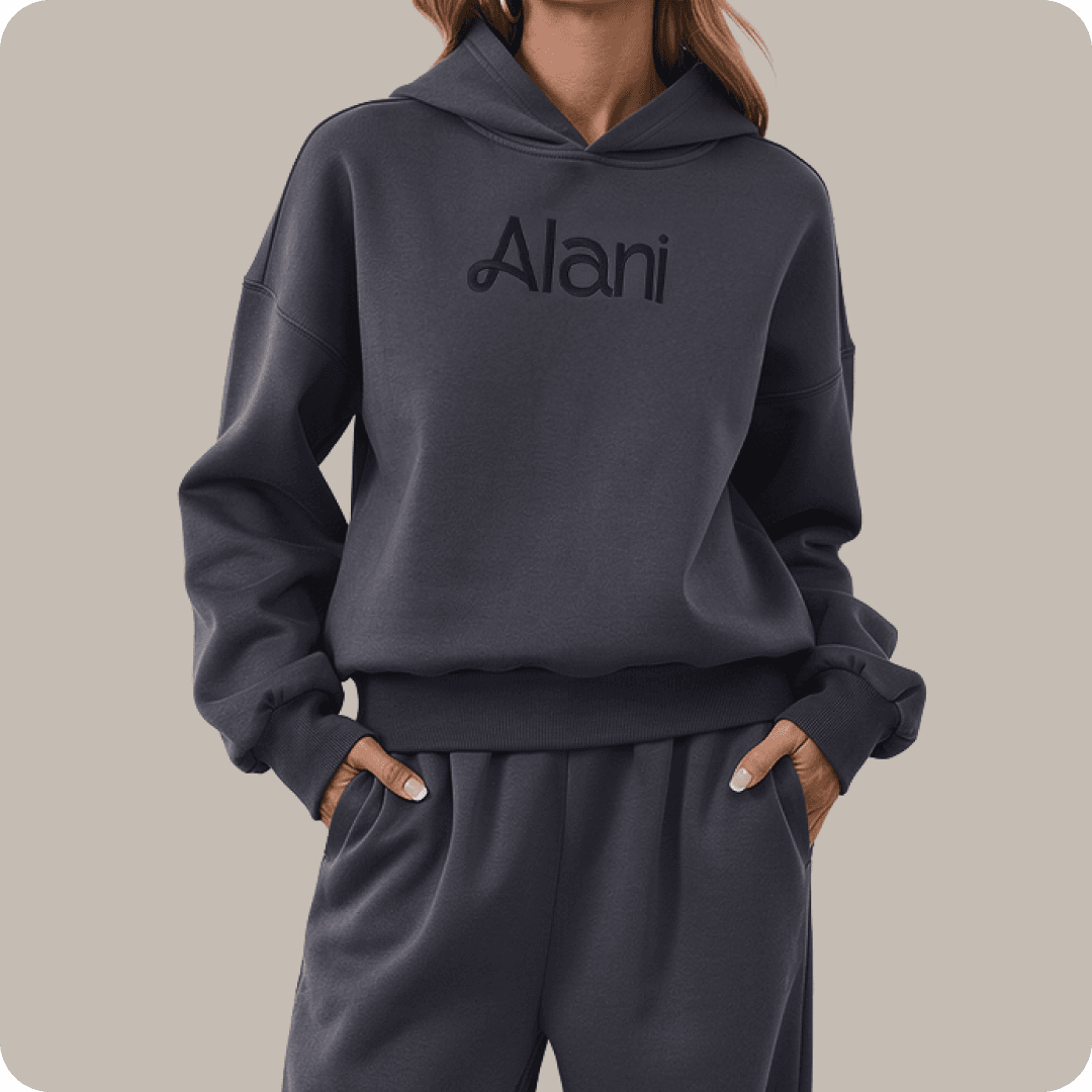 Foundation Hoodie in Charcoal