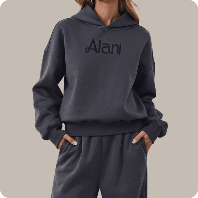 Foundation Hoodie in Charcoal